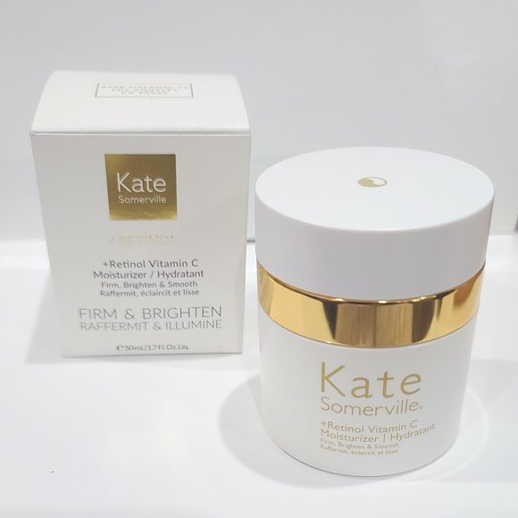 🆕45% SALE FIRM  Kate Somerville +Retinol Vitamin C Moisturizer ~ Full Sz ~ BNIB - Picture 2 of 11